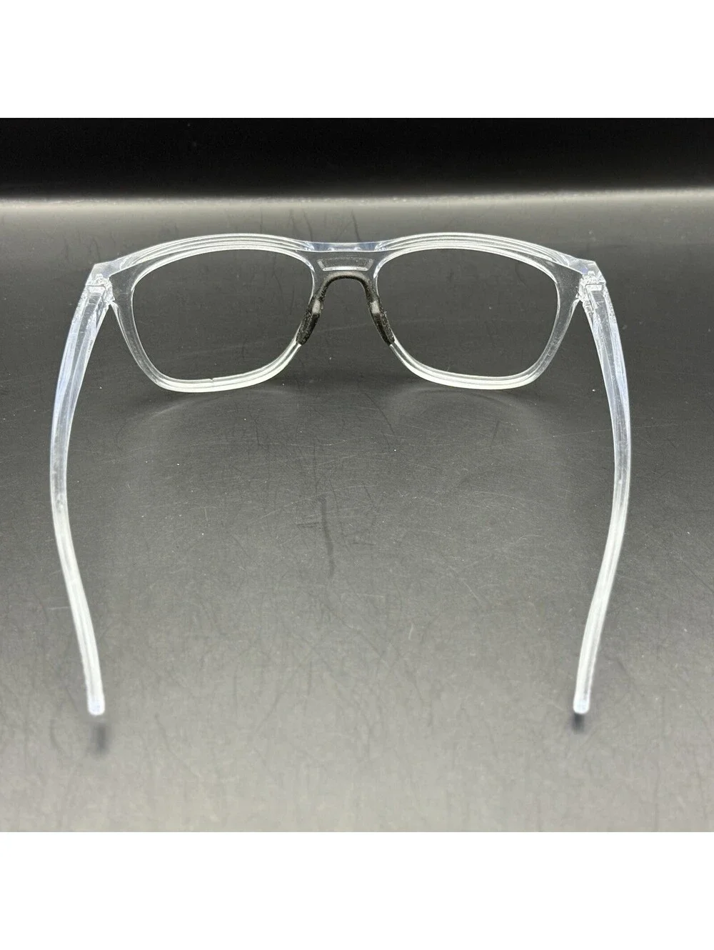 Oakley Leadline Polished Clear Frame (Silver Icon) OO9473-0856